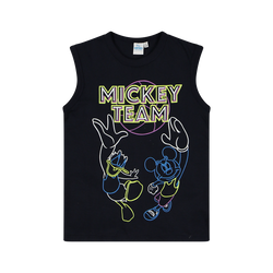 T-shirt smanicata melby(Disney) art. 63 E5464DN COL.M982 BLU
